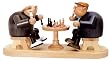 Christmas Smoker - Chess-Player (2Pcs.) (7 inches) Christmas Smoker - Chess-Player (2Pcs.) (7 inches)