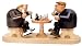 Christmas Smoker - Chess-Player (2Pcs.) (7 inches)
