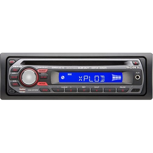 Sony Xplod CDXGT22W 208 Watts AM/FM Car CD Receiver with