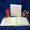 Brenna Woven Ribbon Bridal/Wedding Photo Album<br><font color="#FF0000">*On Sale*</font><br>