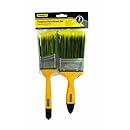 STANLEY BPST07222 Comfort Grip Paint Brush Set, Polyester, 2-Piece