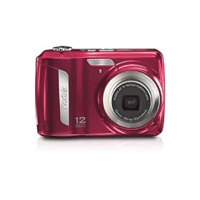 Kodak EasyShare C143 Digital Camera - Red ( 12MP,3x Optical Zoom 2.5 inch LCD)