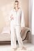 Long Sleeve Brushed Stripe Pyjamas