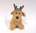 Pet Supplies : Singing Dog with Antlers Dog Toy  Barks We Wish You a Merry Christmas