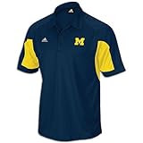 Michigan adidas Men's Head Coach Polo