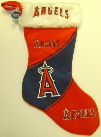 Los Angeles Angels 2007 3-Tone Plush Stocking