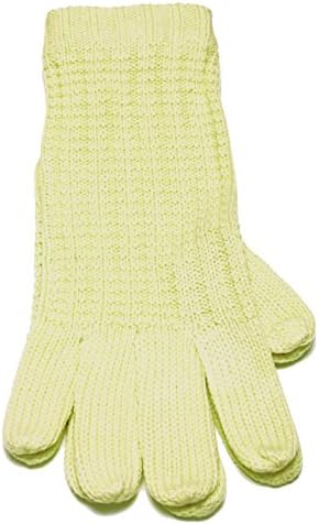 Womens Stretch Fit Knit Gloves (Osfm) (Anitque White)