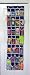 26 Pocket Over Door Organizer-For Bi-Fold Doors-Assorted Colors