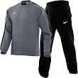 NIKE Herren Trainingsanzug TEAM FLEECE  WARM UP II, v red/white, XXL, 264657-648