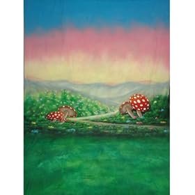 Walimex - 15829 - Tissu de fond motif Alice - 3x6 m