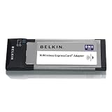 Belkin 802.11N 300Mbps N Wireless ExpressCard Adapter (F5D8073)