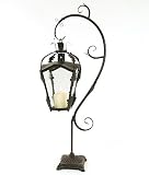 Ornate Iron Tabletop Lantern