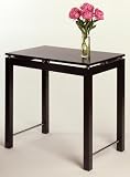 Linea Kitchen Island Table With Chrome Accent By Winsome Wood