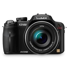 Panasonic Lumix DMC-FZ100EGK Digitalkamera (14 Megapixel, 24-fach opt. Zoom, 7,5 cm (3 Zoll) Display, Bildstabilisator) schwarz