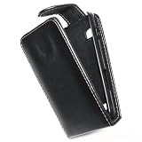**** ACCESS-DISCOUNT� ***** Pour SAMSUNG S5260 ******* compatible SAMSUNG S5260P player star 2 PLAYER CITY Star II - Housse Etui Coque de protection Sur mesure de couleur noir ******* QUALIT� LUXE VERITABLE **********par ACCESS-DISCOUNT�