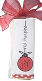 Holiday Chocolate Candy Bars- Wishing You Joy (5 Bars)