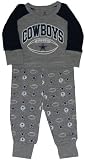 Dallas Cowboys Thermal Pj Infant / Newborn / Baby Shirt and Pants Set
