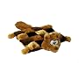 Kyjen Plush Puppies Dog Squeaker Mat Toy, Squirrel,  Large