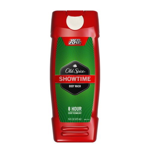 Old Spice Body Wash Red Zone, Showtime, 16-Ounce Bottle (Pack of 3)