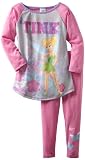 Komar Kids Girls 2-6X Secret Of The Wings Long Sleeve Disney 2 Piece Pajama Set