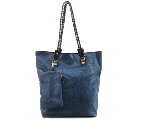 Snake Skin Print Wholesale Fashion Handbag