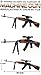 1/1 825++ Infrared Collimate and Flashlight Airsoft Gun