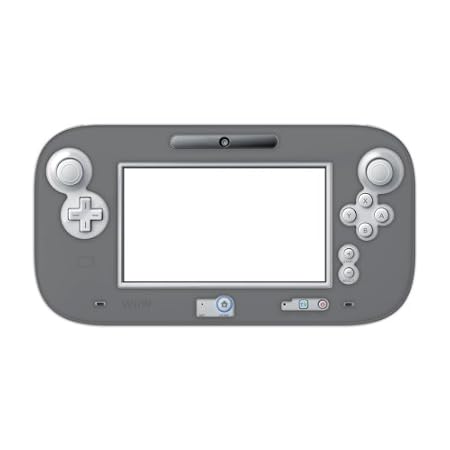 【Wii U】任天堂公式ライセンス商品 シリコンもち肌カバー for Wii U GamePad ブラック