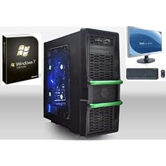 ONE Gamer-PC Core i7-930, 4x2,80Ghz (Quadcore), 6 GB DDR3-RAM, 750GB HDD SATA2, DVD-Brenner, 1280MB NVIDIA Geforce GTX470, 7.1 Sound, GigaBit-LAN, inkl. Belinea 22 Zoll TFT 102240, Tastatur und Maus