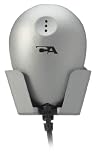 Cyber Acoustics Lapel Microphone with Clip and Monitor Holster CVL-1124RB