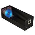 Richards Homewares Black Polyester Eyelet CD Tray