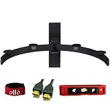 AV Shelf Wall Mount Bracket with Adjustment Hinge, DVD, DVR, Cable Box, Blue Ray, DSS, XBOX, Playstation, Electrical Component, (VH00000-1)