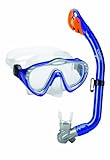 Speedo Junior Hyperdeep Mask/Snorkel Set (Blue)