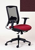 ECO7.5 Mesh Chair in Wine (Wine) (38.25"H x 26"W x 26"D)
