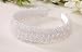 White Pearl Beaded Wedding Headband for Wedding or Special Event