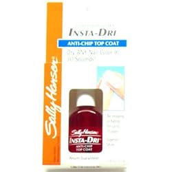 Sally Hansen Insta-Dri Anti-Chip Top Coat, 0.45 Fluid Ounce