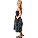 41oDM7XZHiL. AA75  One size fits all Tube Dress/Coverup   Zinnia Ivy Black