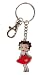 Betty Boop Enamel Keychain Sock Hop By Nj Croce
