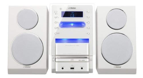 JVC UX-LP6E Kompaktanlage (iPod-Dock, USB 2.0) weiß