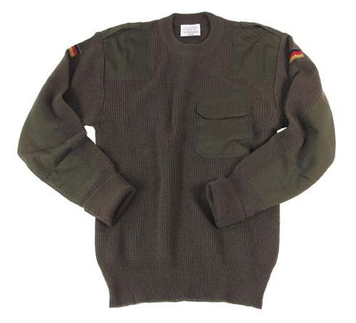 Bundeswehr Pullover Acryl oliv 48-62