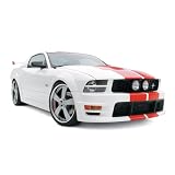 3dCarbon 2005-2009 Mustang Boy Racer 10 Pc. Kit (painted: Dark Candy Apple Red - JV) by Unknown