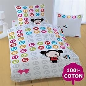 Pucca D�licious - 037102 - Housse De Couette 140X200 Cm + Taie D'Oreiller 63X63 Cm