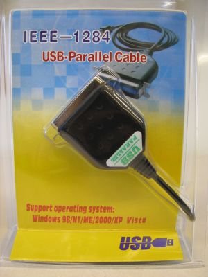 6 Ft USB to Centronics 36-Pin Male Parallel Printer Cable USB-C36M-06