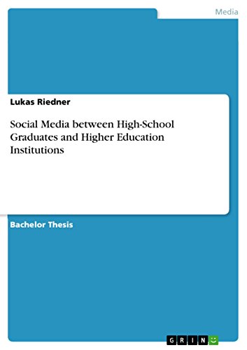 Social Media between High-School Graduates and Higher Education Institutions (German Edition)
