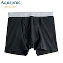 軽失禁パンツ 男の爽快絶妙トランクスブラック (LL)