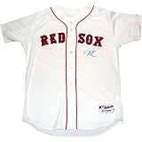 Dustin Pedroia Autographed Authentic 2007 Red Sox Home World Series Jersey Sports Baseball
