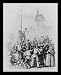 Charles-Francois Daubigny (The cart with the condemned on the Pont-au-Change) Framed Art Poster Print - 11 X 17