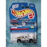 Mattel Hot Wheels 1998 1:64 Scale White and Black Hummer Die Cast Truck Collector #858 by Mattel