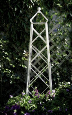 Lattice Obelisk, by Achla Designs