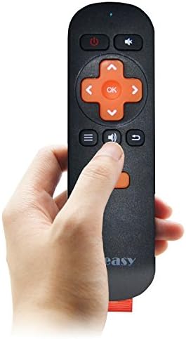 EASYSHOP RC6 Mini 2.4G Wireless Air Fly Mouse Remote Control For Pc Smart Tv Android Tv Box Media Player(Black)