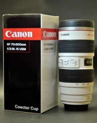 Camera Lens 1:1 EF 70-200 f2.8 IS Coffee Cup Model Mug Latest Generation